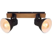 Lampy sufitowe - Briloner 2742-025 - Oświetlenie punktowe SPOTLIGHT 2xE27/40W/230V czarne - miniaturka - grafika 1