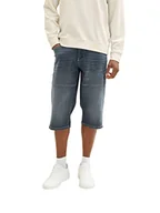 Spodenki damskie - TOM TAILOR Męskie 1036295 bermudy dżinsowe szorty, 10163-Dark Stone Blue Grey Denim, 30, 10163 – Dark Stone Blue Grey Denim, 30 - miniaturka - grafika 1