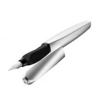 Pióra wieczne - Pelikan Pióro wieczne Twist P457 M srebrne - miniaturka - grafika 1