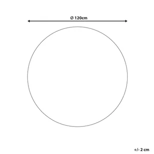 Dywan okrągły bawełniany ø 120 cm wielokolorowy YAGCI - Dywany - miniaturka - grafika 7