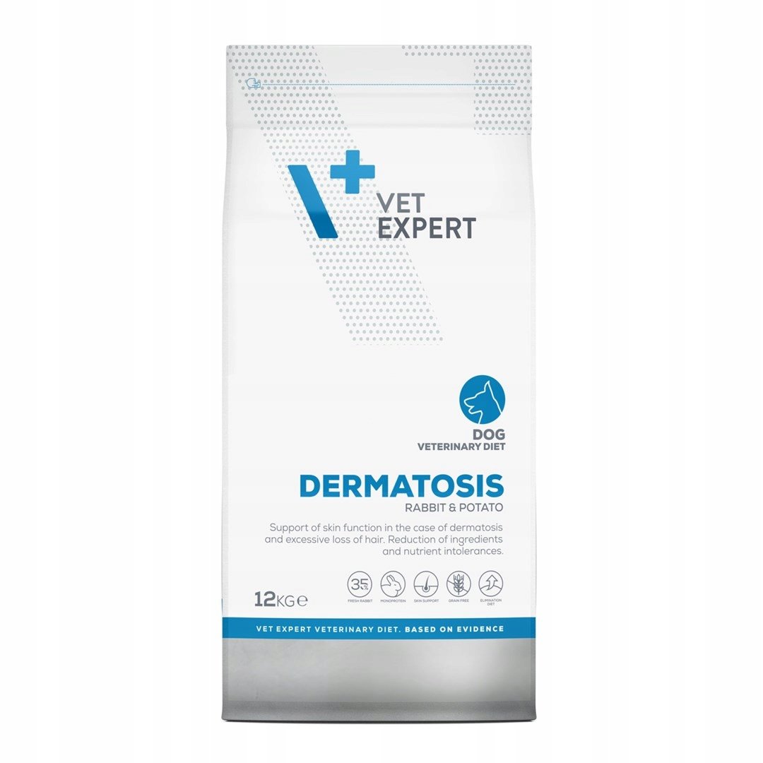vetexpert Veterinary Diet Dog Dermatosis Rabbit&Potato 12 kg