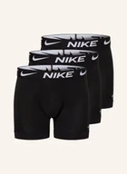 Majtki damskie - Nike Bokserki Dri-Fit Essential Micro, 3 Szt. schwarz - miniaturka - grafika 1