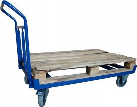 WiZ Wózek do EURO palet z poręczą