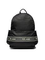 Torby na laptopy - Pepe Jeans Plecak Otto Dublin PM030859 Czarny - miniaturka - grafika 1