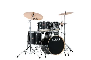 Tama IE58H6W-HBK Imperialstar Hairline Black + Meinl HBSB zestaw perkusyjny - Instrumenty perkusyjne - miniaturka - grafika 1