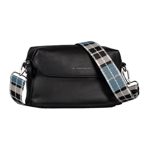 TOM TAILOR Damska torba na ramię CHRISSI, czarna, czarny