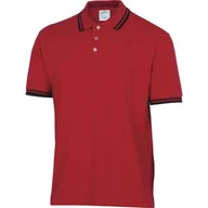 Odzież robocza - Delta Plus Koszulka polo krótki rękaw kołnierz zapinany na guzik 100% bawełna 210 g/m2 kolor czarny rozmiar XXL CORP AGRANOXX AGRANOXX - miniaturka - grafika 1