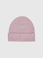 Czapki dla dzieci - 4F Czapka beanie dziecięca - różowa Uniwersalny - miniaturka - grafika 1