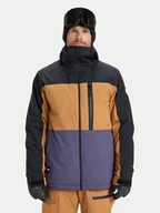 Kurtki narciarskie - Quiksilver Kurtka snowboardowa Sycamore Block EQYTJ03503 Kolorowy Modern Fit - miniaturka - grafika 1