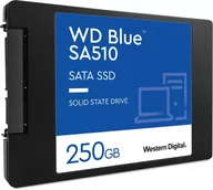 Dyski SSD - Dysk SSD WD Blue WDS250G3B0A (250 GB ; 2.5"; SATA III) - miniaturka - grafika 1