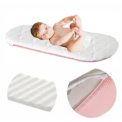 Akcesoria do wózków - Materac do gondoli wózka, wkład do wózka uniwersalny 73x36cm - miniaturka - grafika 1