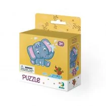 Moje Pierwsze Puzzle Słonik 16 elementów 3 latka - Puzzle - miniaturka - grafika 1