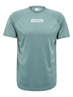 Koszulki sportowe męskie - Hummel Koszulka sportowa "Topaz" w kolorze turkusowym - miniaturka - grafika 1