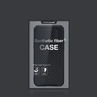 Nillkin Synthetic Fiber S Case etui iPhone 14 Pro Max z osłoną na aparat czarny - Etui i futerały do telefonów - miniaturka - grafika 5