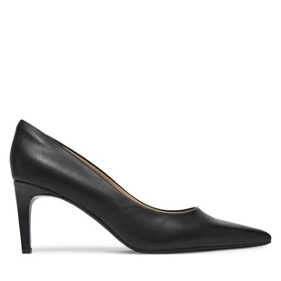 Szpilki Calvin Klein Pump 70 Pointy Hw Bar Lth HW0HW02561 Czarny - Czółenka - miniaturka - grafika 1