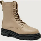 Botki damskie - Tommy Hilfiger Skórzane botki - miniaturka - grafika 1