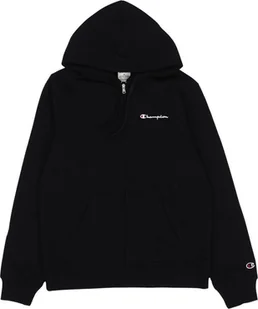 Champion Bluza męska Champion Full Zip Hoodie czarna 220260 KK001 S - Bluzy męskie - miniaturka - grafika 1