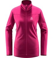 Bluzy damskie - Bluza damska Haglöfs Frost Mid Pink S - miniaturka - grafika 1