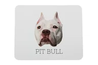 Podkładki pod mysz - Pitbull Amerykański podkładka geometryczny Art-Dog - miniaturka - grafika 1