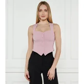 Kamizelki damskie - Liu Jo Kamizelka | Slim Fit - miniaturka - grafika 1