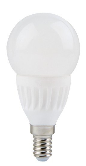5x E14 7W żarówka LED ciepła biel 630 lumenów 5-pak energooszczędnych żarówek ceramicznych w kształcie kuli Klasa energetyczna A+