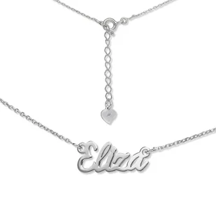 Naszyjnik srebrny Ag 925 imię Eliza ELIZA/CEL/R - Naszyjniki - miniaturka - grafika 1