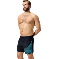 Kąpielówki męskie - Spodenki szorty męskie kąpielowe Speedo Medley Logo - miniaturka - grafika 1