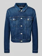 Kurtki damskie - Kurtka jeansowa o kroju slim fit Tommy Hilfiger - miniaturka - grafika 1