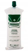 Kosmetyki do golenia - PRORASO Green Shaving Cream krem do golenia 500 ml dla mężczyzn - miniaturka - grafika 1