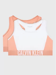 Biustonosze dla dziewczynek - Calvin Klein Underwear Komplet 2 biustonoszy topów G80G800570 Różowy - grafika 1