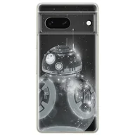 Etui i futerały do telefonów - Etui BB 8 006 Star Wars Nadruk pełny Szary Producent: Google, Model: PIXEL 7 - miniaturka - grafika 1