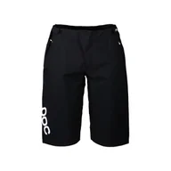 Spodenki rowerowe - Męskie spodenki rowerowe POC Essential Enduro Shorts M, Czarny - miniaturka - grafika 1