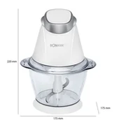 Rozdrabniacze kuchenne - Rozdrabniacz szatkownica Bomann MZ 449 CB - miniaturka - grafika 1