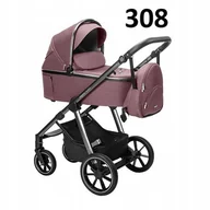 Wózki dziecięce - ESPIRO WÓZEK UNIWERSALNY WIELOFUNKCYJNY 2W1 BUENO 308 HEATHER PINK - miniaturka - grafika 1