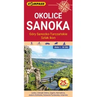 Atlasy i mapy - Wydawnictwo Compass Mapa - Okolice Sanoka... 1:50 000 w.2 praca zbiorowa - miniaturka - grafika 1