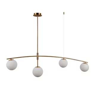 Italux Miodowa Lampa Wisząca Senai G9 4-punktowa PND-31322-4-HB - Lampy sufitowe - miniaturka - grafika 2