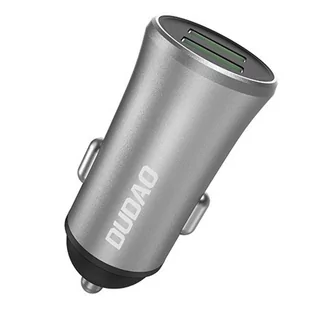Dudao 3,4A ładowarka samochodowa 2xUSB srebrny R6S - Ładowarki samochodowe - miniaturka - grafika 2