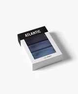 Majtki męskie - SLIPY ATLANTIC 3MP-192 WL25 (kolor granat-niebieski-denim, rozmiar M) - miniaturka - grafika 1