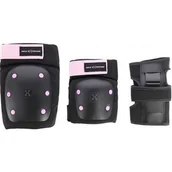 Ochraniacze - Nils EXTREME H709 CZARNO-FIOLETOWY ROZM. M ZESTAW OCHRANIACZY EXTREME 16-60-133 - miniaturka - grafika 1