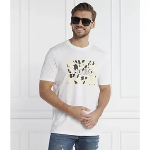 HUGO T-shirt Dulive U | Regular Fit - Koszulki męskie - miniaturka - grafika 1