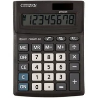 Kalkulatory - Kalkulator biurowy Citizen CMB801-BK Business Line 8-cyfrowy czarny Citizen Systems - miniaturka - grafika 1