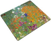 Podkładki pod mysz - Podkładka Flower garden Gustav Klimt 24x19cm - miniaturka - grafika 1