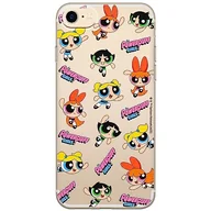 Etui i futerały do telefonów - ERT GROUP etui na telefon Iphone 7/8/ SE 2/ SE 3, case oryginalny i oficjalnie licencjonowany przez The Powerpuff Girls, wzór The Powerpuff Girls 028, plecki z TPU częściowo przeźroczyste - miniaturka - grafika 1