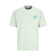 Koszulki męskie - Męska Koszulka z krótkim rękawem FILA BROVO OVERSIZED FAM0331-60026 – Zielony - miniaturka - grafika 1