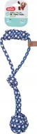 Zabawki dla psów - ZOLUX Zabawka dla psa szarpak węzeł sznur BLUE FLOWER 39cm - miniaturka - grafika 1