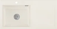 Zlewozmywaki - SystemCeram MERA 100SL | komora LEWA | MAGNOLIE 10 (połysk) (50650110) - miniaturka - grafika 1