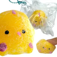 Zabawki zręcznościowe - Gniotek mochi mini kurczaczek antystresowy - miniaturka - grafika 1