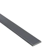 Inne materiały budowlane - Standers Profil płaski stalowy 1m 30x4 mm srebrny - miniaturka - grafika 1