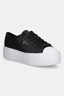 Guess tenisówki JOEZI2 kolor czarny FLTJO2 FAB12 - Trampki damskie - miniaturka - grafika 1