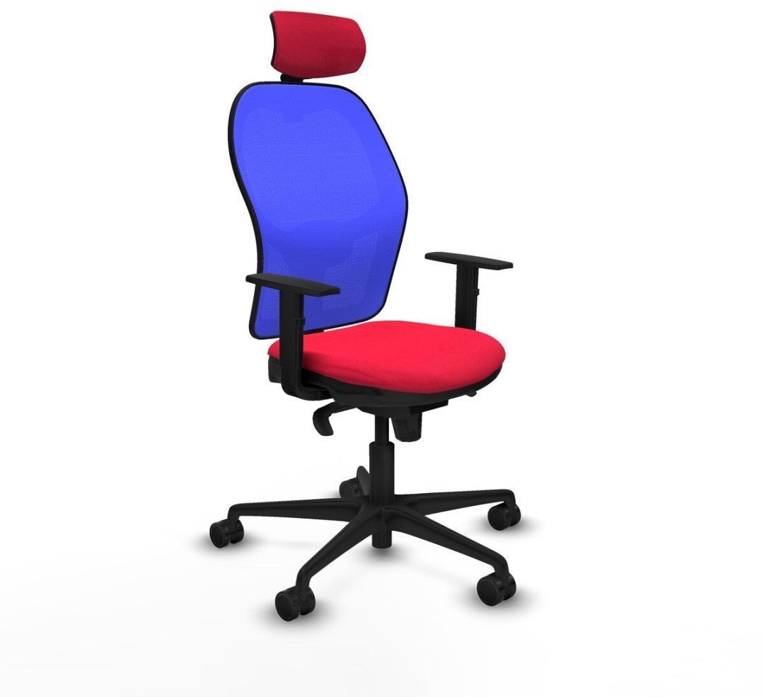 Krzesło Biurowe z Zagłówkiem Piqueras y Crespo 1D036N2 Czerwony